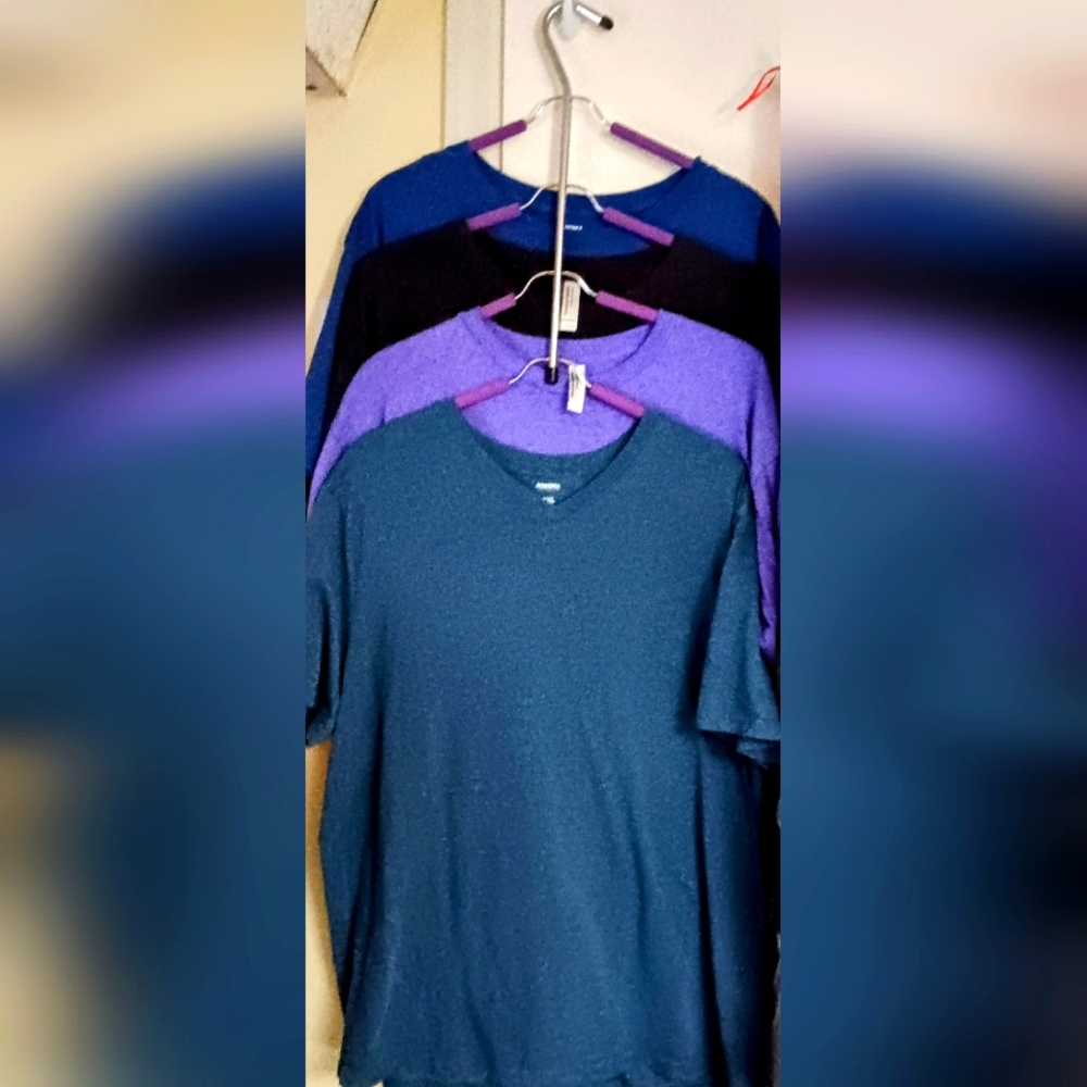 Men's cut 4 T-shirts Size 2X Buy 3 & Get 1 FREE!
